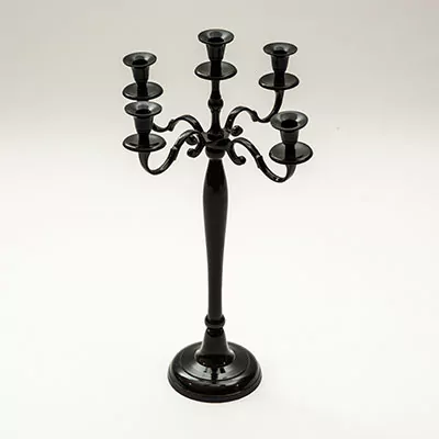 Kerzenleuchter, anthrazit